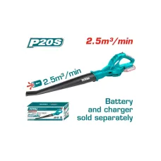 Օդամղիչ մարտկոցային 20Վ 2.5մ³/ր TOTAL TABLI2004