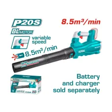 Օդամղիչ (ասպիրատոր) մարտկոցային 20Վ 8.5մ³/ր TOTAL TABLI20428