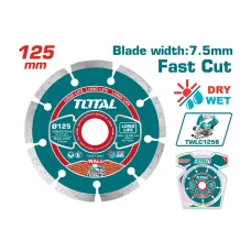 Ալմաստե սկավառակ 125մմ TOTAL TAC111254