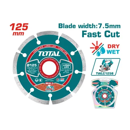 Ալմաստե սկավառակ 125մմ TOTAL TAC111254