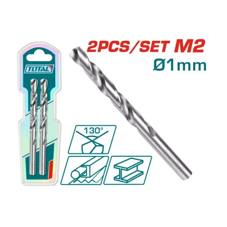 Գայլիկոն մետաղի գերարագ (2 հատ) 1մմ TOTAL TAC1200102