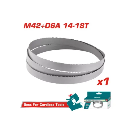 Դանակ ժապավենային սղոցի 1140մմ TOTAL TAC130614