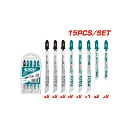 Նրբասղոցի դանակ 15կտոր TOTAL TAC1501