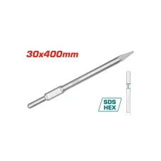 Սուր հատիչ հարվածային մուրճի SDS HEX 30x400մմ TOTAL TAC15333011