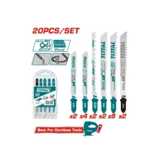 Նրբասղոցի սղոցների հավաքածու 20 հատ TOTAL TAC2001