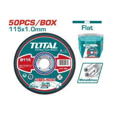 Սկավառակի հավաքածու մետաղի 115մմ 50 հատ TOTAL TAC20111550