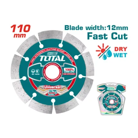 Ալմաստե սկավառակ չոր կտրման 110մմ TOTAL TAC2111101