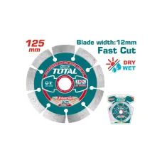 125մմx22․2մմ Ալմաստե սկավառակ TOTAL TAC2111251