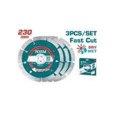 Ալմաստե սկավառակ չոր կտրման TOTAL TAC21123033