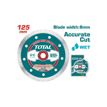 125մմx22․2մմ Ալմաստե սկավառակ խոնավ TOTAL TAC2121253