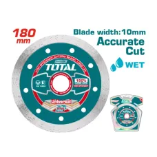 Ալմաստե սկավառակ խոնավ կտրման 180մմ TOTAL TAC2121801