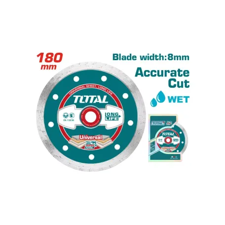 Ալմաստե սկավառակ խոնավ 180մմx22․23մմ TOTAL TAC2121803