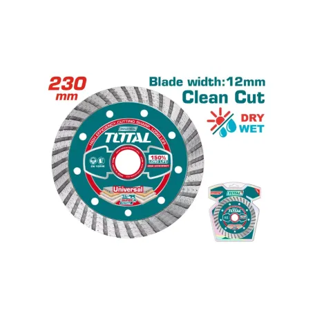 230մմ Ալմաստե սկավառակ տուրբո TOTAL TAC2132301 230մմ Ալմաստե սկավառակ տուրբո TOTAL TAC2132301