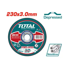 Մետաղ կտրող սկավառակ 230*3*22.2մմ TOTAL TAC2212301 Մետաղ կտրող սկավառակ 230*3*22.2մմ TOTAL TAC2212301