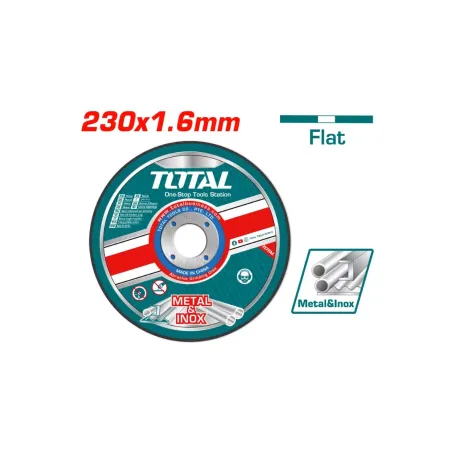Մետաղ կտրող սկավառակ 230*1.6*22.2մմ TOTAL TAC2212302