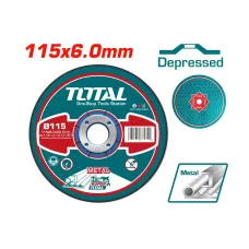 Երկաթ տաշող սկավառակ 115մմ TOTAL TAC2231151