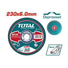 Երկաթ տաշող սկավառակ 230*6*22.2մմ TOTAL TAC2232301