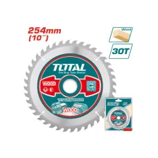 Սկավառակ փայտի 254մմ TOTAL TAC231720