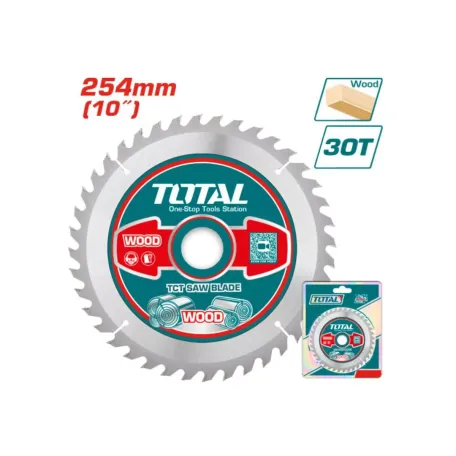Սկավառակ փայտի 254մմ TOTAL TAC231720