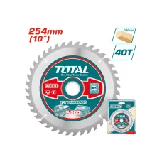 Սկավառակ փայտ կտրող 254մմ TOTAL TAC231725
