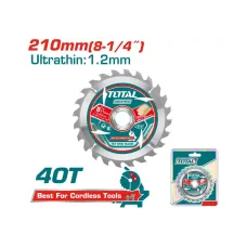 Փայտ կտրող սկավառակ 210մմ TOTAL TAC2332103