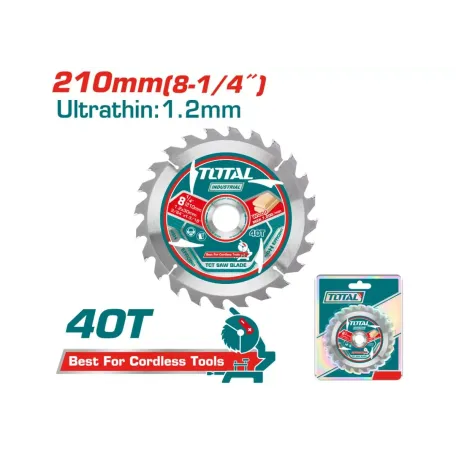 Փայտ կտրող սկավառակ 210մմ TOTAL TAC2332103