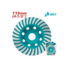 Ալմաստե սկավառակ փայլեցման 115մմx22․2մմ  TOTAL TAC2411151