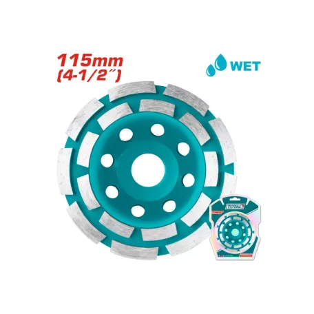 Ալմաստե սկավառակ փայլեցման 115մմx22․2մմ TOTAL TAC2421151 Ալմաստե սկավառակ փայլեցման 115մմx22․2մմ TOTAL TAC2421151