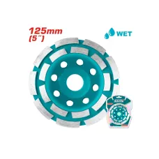 Ալմաստե սկավառակ փայլեցման 125մմx22․2մմ  TOTAL TAC2421251