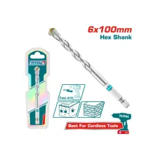 Գայլիկոն պատի 6x100մմ TOTAL TAC280610