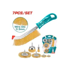 Ժանգի խոզանակների հավաքածու 7 կտոր TOTAL TAC310071