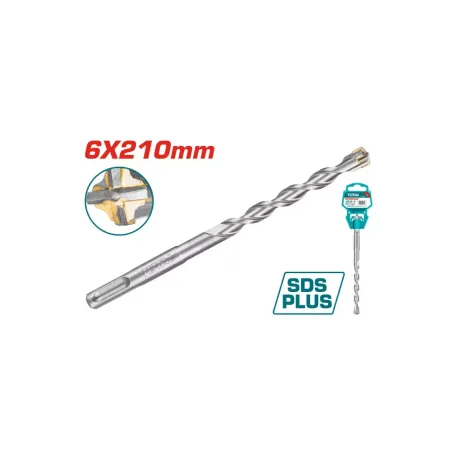 Հորատիչի գայլիկոն SDS Plus 6x210մմ TOTAL TAC310603C