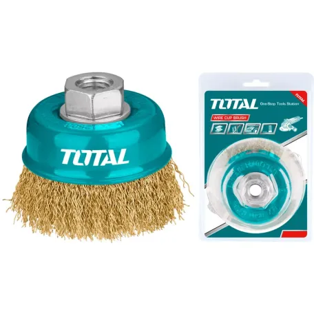 Ժանգ մաքրող գլխիկ 150մմ (փափուկ) TOTAL TAC31061