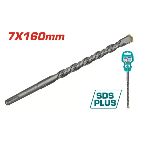 Հորատիչի գայլիկոն SDS Plus 7x160մմ TOTAL TAC310702