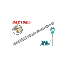 Հորատիչի գայլիկոն խաչաձև 8*210 TOTAL TAC310803C Հորատիչի գայլիկոն խաչաձև 8*210 TOTAL TAC310803C