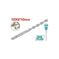 Գայլիկոն հորատիչի խաչաձև 10*210մմ TOTAL TAC311003C