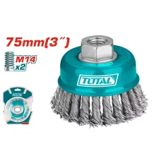 Խոզանակ անկյունհղկիչի կոշտ TOTAL TAC32031