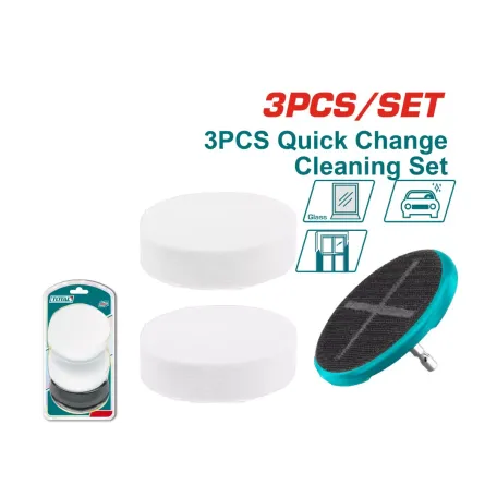 Մաքրող սպունգերի հավաքածու 3 կտոր TOTAL TAC35351