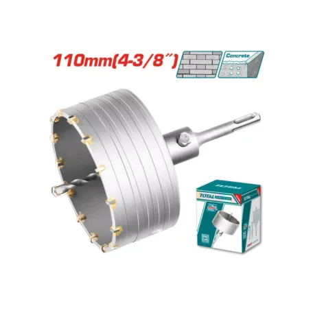 Թագագլխիկ բետոնի 110մմ TOTAL TAC4301101