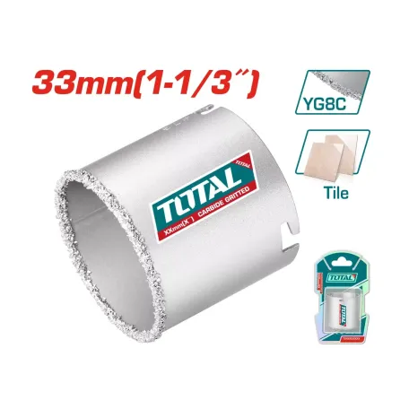 Պատի ծակիչ 33մմ TOTAL TAC440331