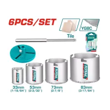 Պատի ծակիչների հավաքածու TOTAL TAC44061 Պատի ծակիչների հավաքածու TOTAL TAC44061