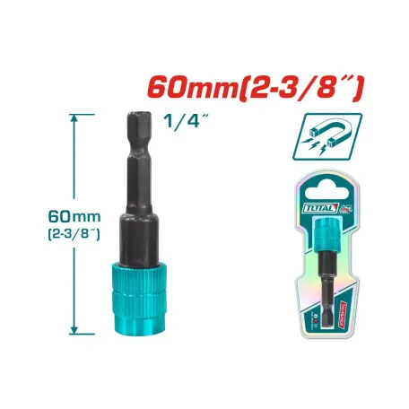 Բիթերի բռնիչ արագ հանվող 60մմ TOTAL TAC462602