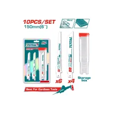 Մխոցային սղոցի սայրերի հավաքածու TOTAL TAC521002 150մմ