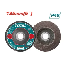 Հղկող սկավառակ շերտավոր 125մմ P40 TOTAL TAC631251