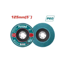 Շերտավոր շուշաթուղթ ցիրկոնե 125մմ *22մմ P60 TOTAL TAC641252