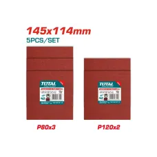 Հղկաթուղթ 5 կտոր TOTAL TAC74914112