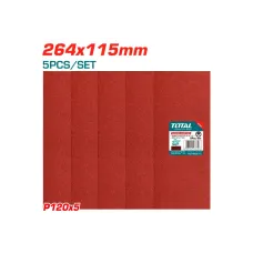 Հղկաթուղթ P120 5կտոր TOTAL TAC74926115