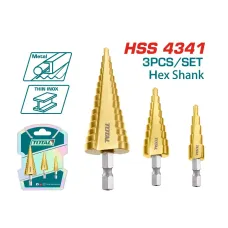 Կոնաձև գայլիկոնների հավաքածու 3 հատ TOTAL TAC80402