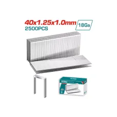 Օդային ստեպլերի սկոբ 40մմ TOTAL TAC918402