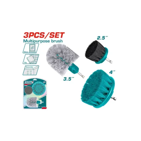 Բազմաֆունկցիոնալ խոզանակ-գլխիկների հավաքածու 3 հատ 63մմ 89մմ 100մմ TOTAL TACB0301 Բազմաֆունկցիոնալ խոզանակ-գլխիկների հավաքածու 3 հատ 63մմ 89մմ 100մմ TOTAL TACB0301